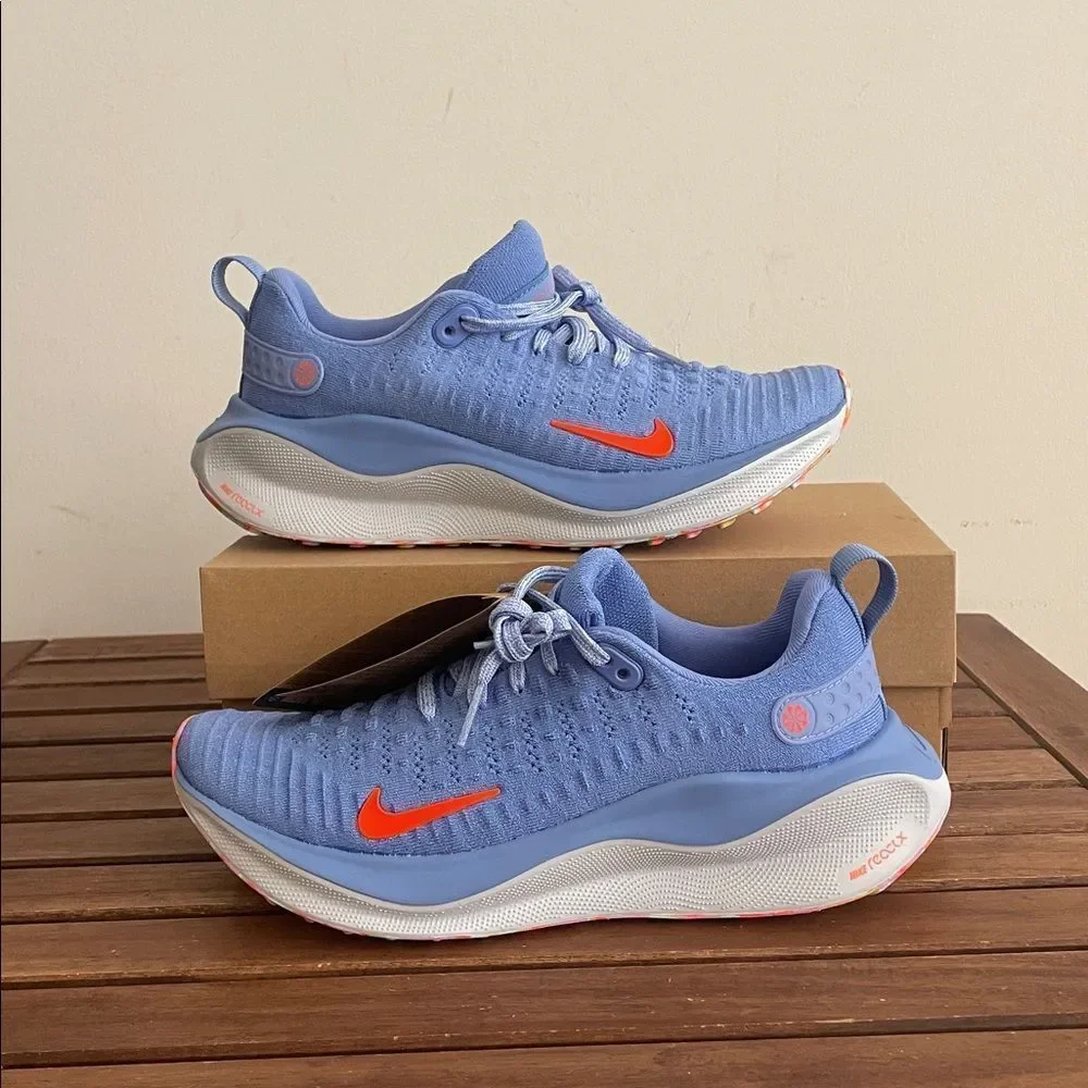 Nike InfinityRN 4 Blue/Orange US Women Size 7.5/UK 5/EU 38.5(DR2670-403)MSRP$150